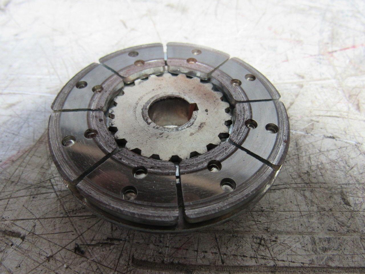 Warner 5103-451-002 SF-250 6V DC Flange Mount Magnetic Brake 7500 RPM 1/2" Bore