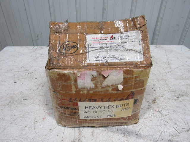 3/8-16 NC 2H Heavy Hex Nuts Lot Of 2000 Plus