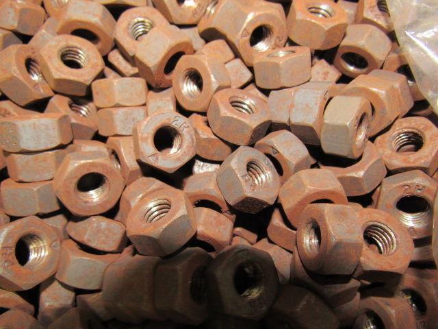 3/8-16 NC 2H Heavy Hex Nuts Lot Of 2000 Plus