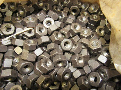 3/8-16 NC 2H Heavy Hex Nuts Lot 1200+ Pieces