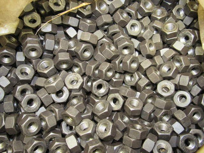 3/8-16 NC 2H Heavy Hex Nuts Lot 1200+ Pieces