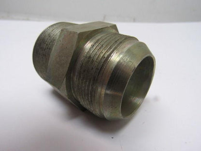 Male 37 Degree 24 JIC x 1-1/2"NPT Male NPT Steel Adapter Fitting