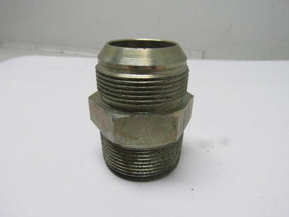 Male 37 Degree 24 JIC x 1-1/2"NPT Male NPT Steel Adapter Fitting