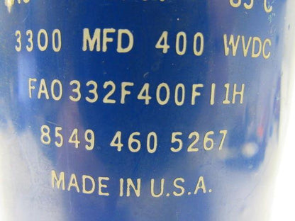 Capacitor Technology FAO 332F400FI1H 130902