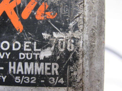 Skil Model 706 Heavy Duty Roto-Hammer Drill Case And Extras