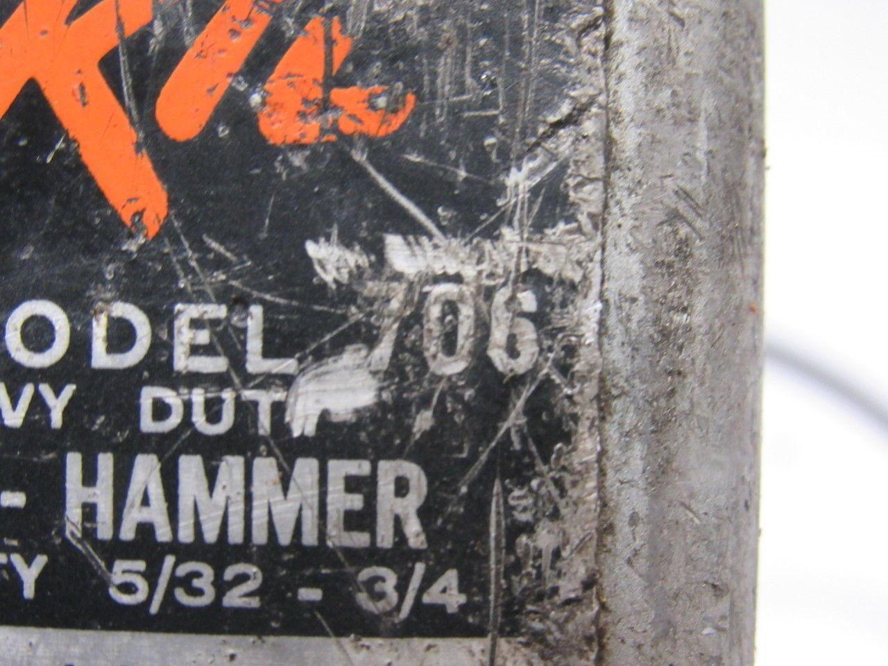 Skil Model 706 Heavy Duty Roto-Hammer Drill Case And Extras