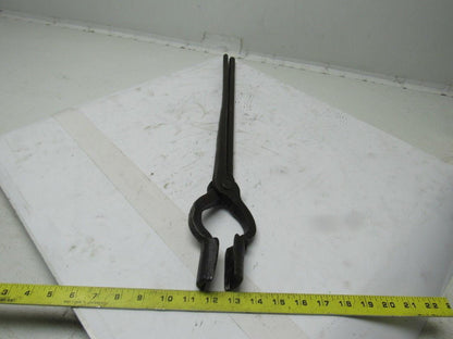 Vintage Foundry Tongs Blacksmith Bar Stock Tongs Industrial Art