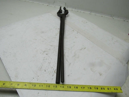 Vintage Foundry Tongs Blacksmith Bar Stock Tongs Industrial Art