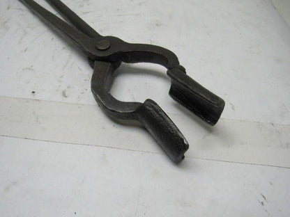 Vintage Foundry Tongs Blacksmith Bar Stock Tongs Industrial Art
