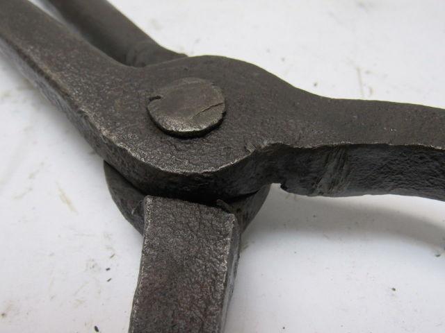Vintage Foundry Tongs Blacksmith Bar Stock Tongs Industrial Art