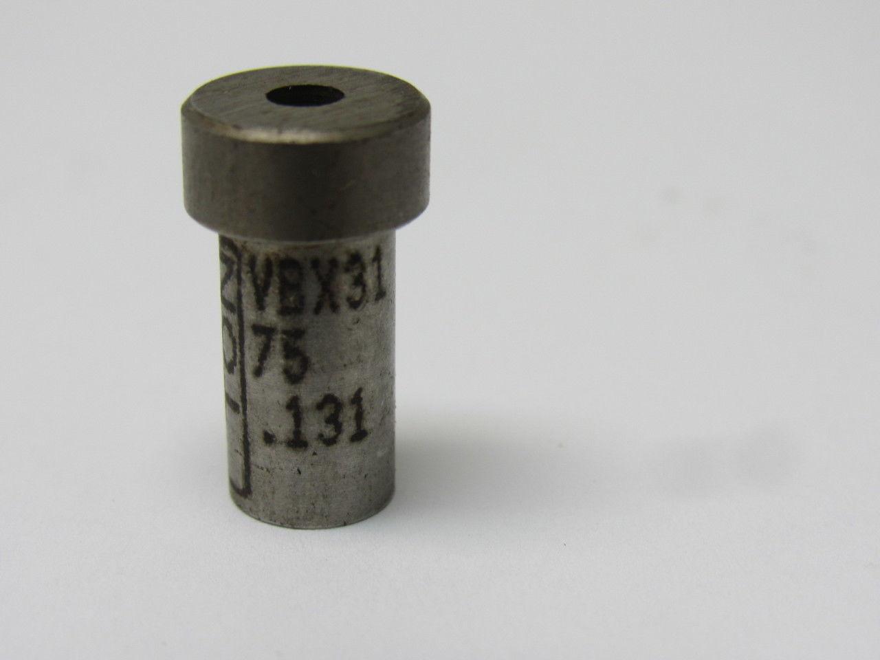 Dayton VBX31 75 .131 Round Hole Press Fit Punch Die Button Lot Of 10