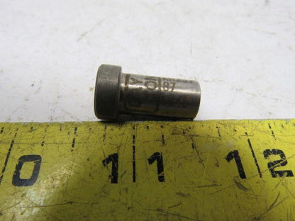 Dayton KHX37 87 .146 Hole Press Fit Flared Relief Die Button