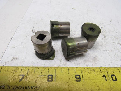 Dayton VNR 75 87 P.2870 W.2870 Square Hole Press Fit Die Button Dowel Lot Of 4