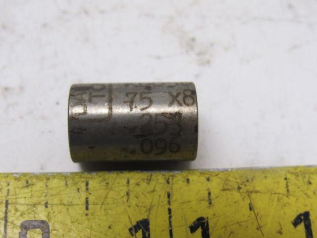 Dayton KDO50 75x8 .253x.096 Oblong Hole Press Fit Die Matrix Lot Of 5