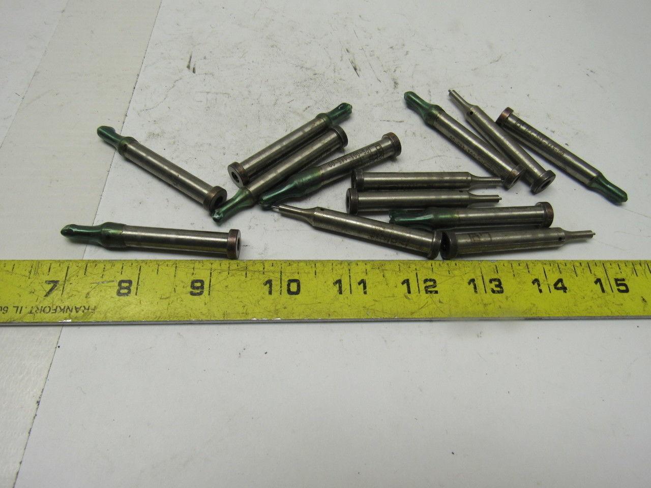 Dayton KJX 31 S250 P.1400 Round Hole Press Fit Ejector Pin Die Punch Lot Of 13