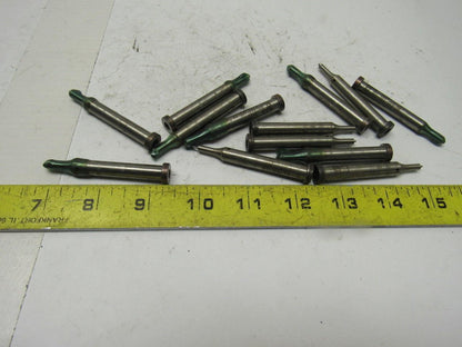 Dayton KJX 31 S250 P.1400 Round Hole Press Fit Ejector Pin Die Punch Lot Of 13