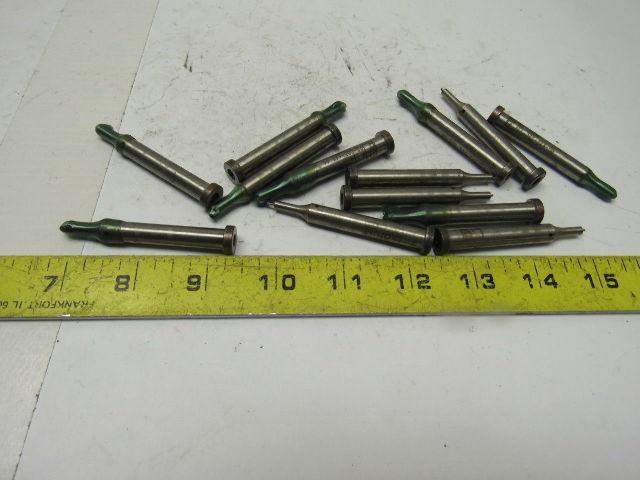 Dayton KJX 31 S250 P.1400 Round Hole Press Fit Ejector Pin Die Punch Lot Of 13