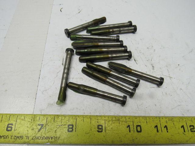 Dayton KJX 25 S225 P.1870 Round Hole Press Fit Ejector Pin Die Punch Lot Of 12