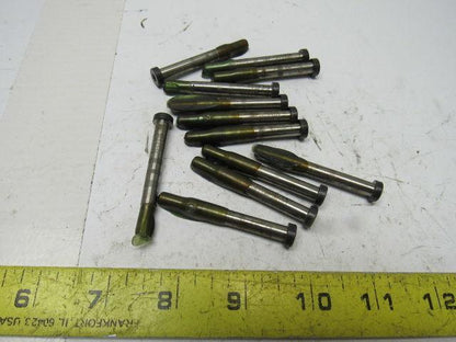 Dayton KJX 25 S225 P.1870 Round Hole Press Fit Ejector Pin Die Punch Lot Of 12