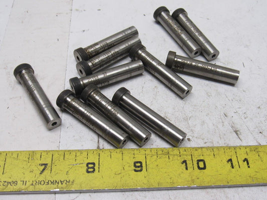Dayton VBX37 200 P.1310 XL=1.8750 Round Hole Press Fit Die Button Lot Of 11