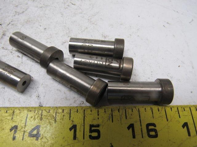 Dayton KHX37 112 .103 Round Hole Press Fit Flared Relief Die Button Lot Of 8