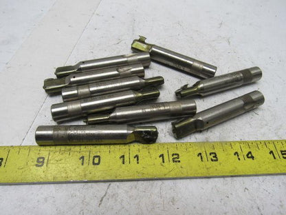 Dayton LJO 50 300 BS 180 DEG P.3800 W.1900 Oblong Hole Ball Lock Die Punch Lot/9