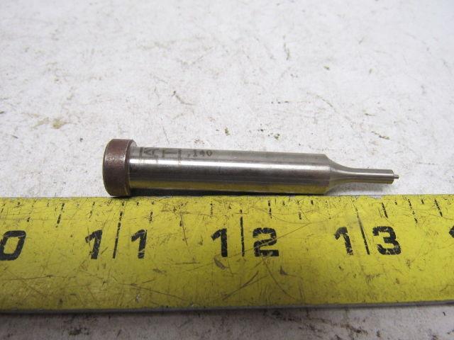 Dayton KJX37 S250 .140 Round Hole Press Fit Ejector Pin Die Punch Lot Of 10