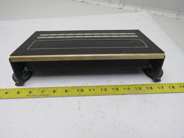 IEE 03901-A3-A01-07 VIP 22 Button Integrated Display Panel With Mounting Bracket