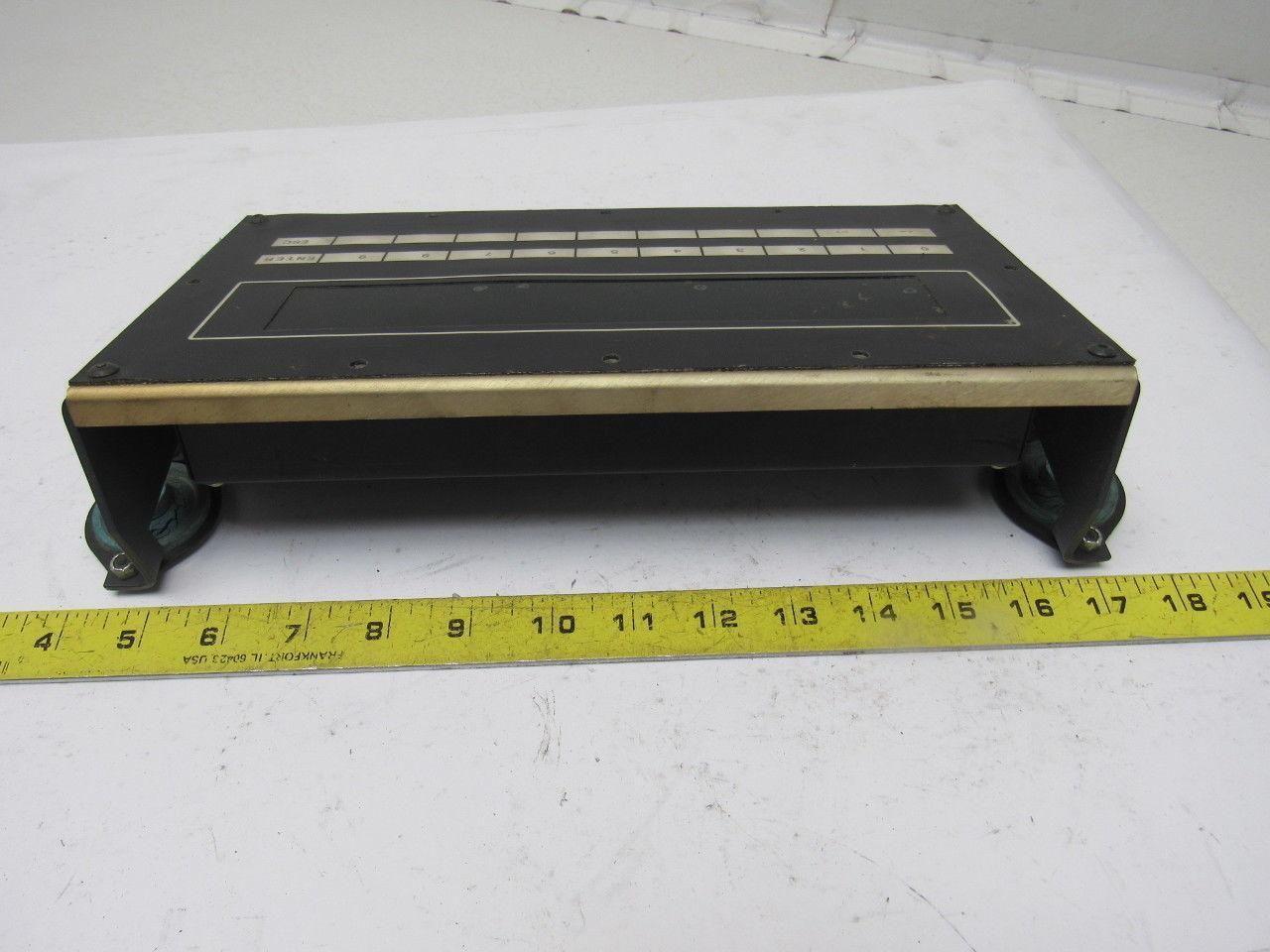 IEE 03901-A3-A01-07 VIP 22 Button Integrated Display Panel With Mounting Bracket