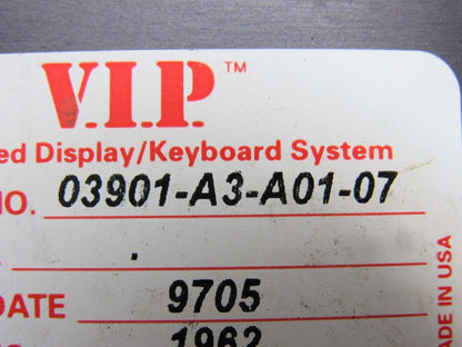 IEE 03901-A3-A01-07 VIP 22 Button Integrated Display Panel With Mounting Bracket