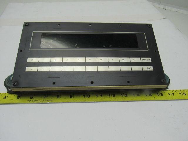 IEE 03901-A3-A01-07 VIP 22 Button Integrated Display Panel With Mounting Bracket