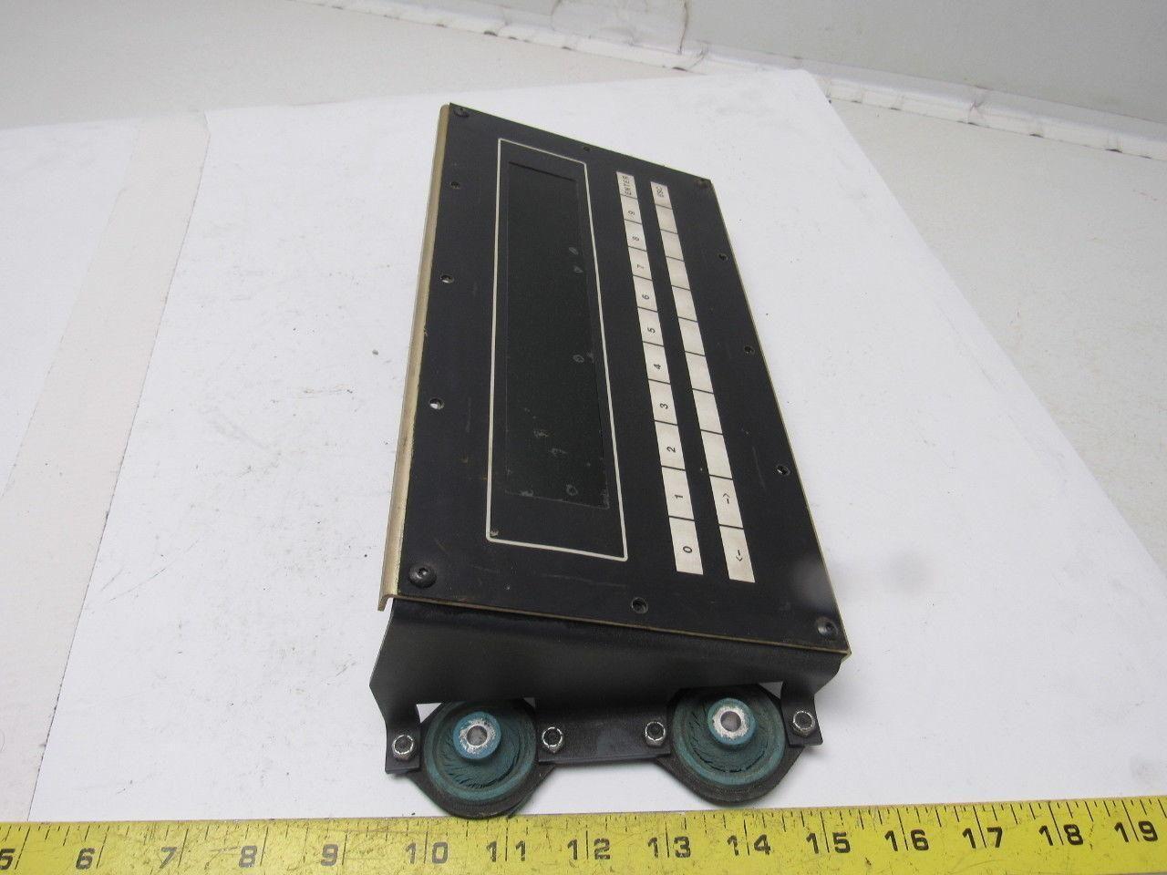 IEE 03901-A3-A01-07 VIP 22 Button Integrated Display Panel With Mounting Bracket