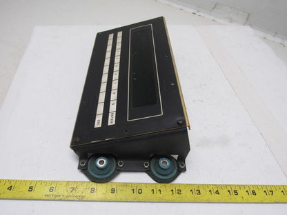 IEE 03901-A3-A01-07 VIP 22 Button Integrated Display Panel With Mounting Bracket