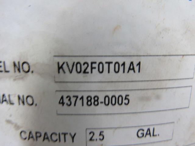 Parker KV02F0T01A1 Kleenvent 2.5 Gal Hydraulic Reservoir Isolator