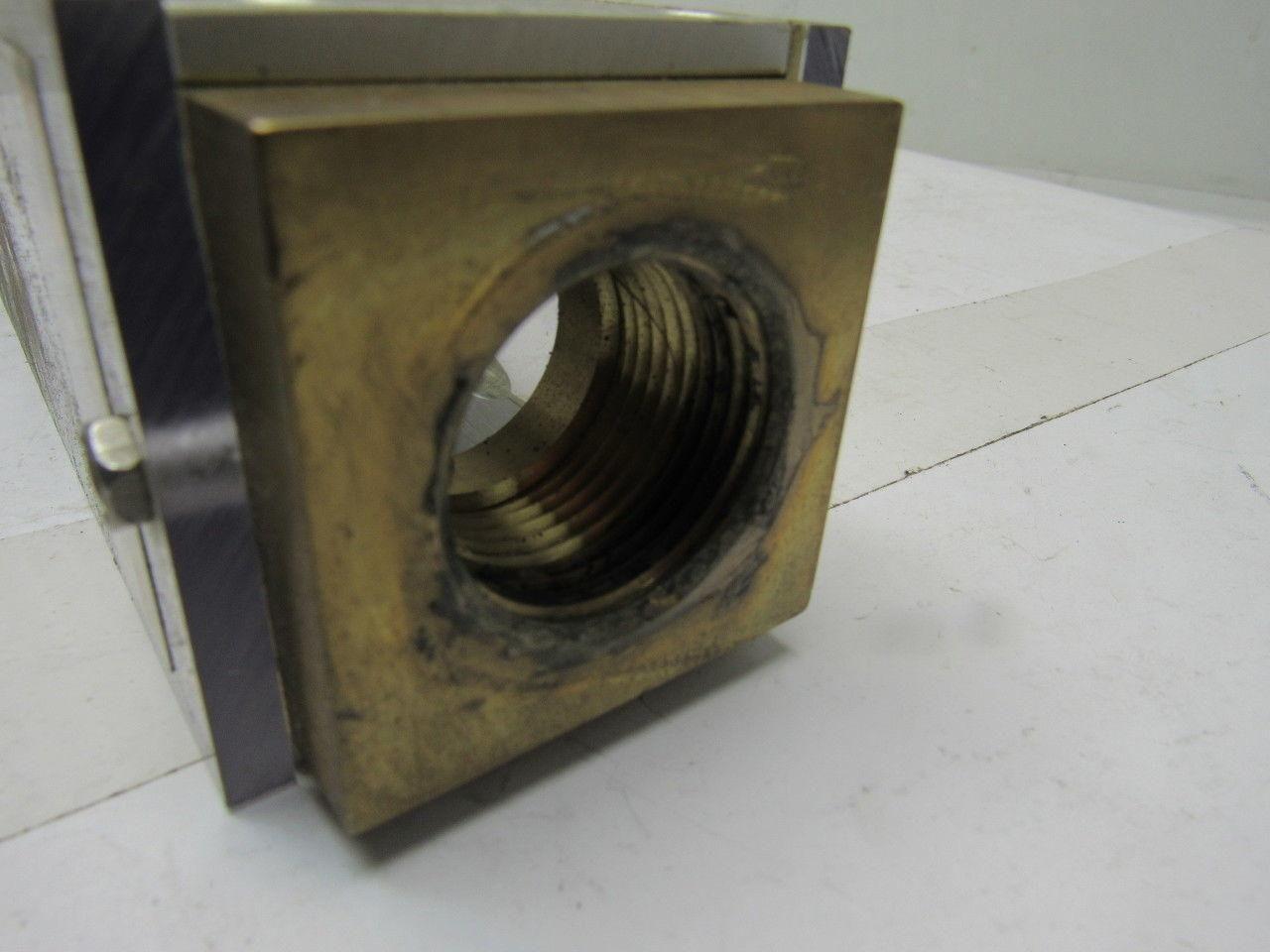 Brooks Instruments 1307FL24CJ1AA Vertical Read Flow Meter Gpm 0-10 Water 100 PSI