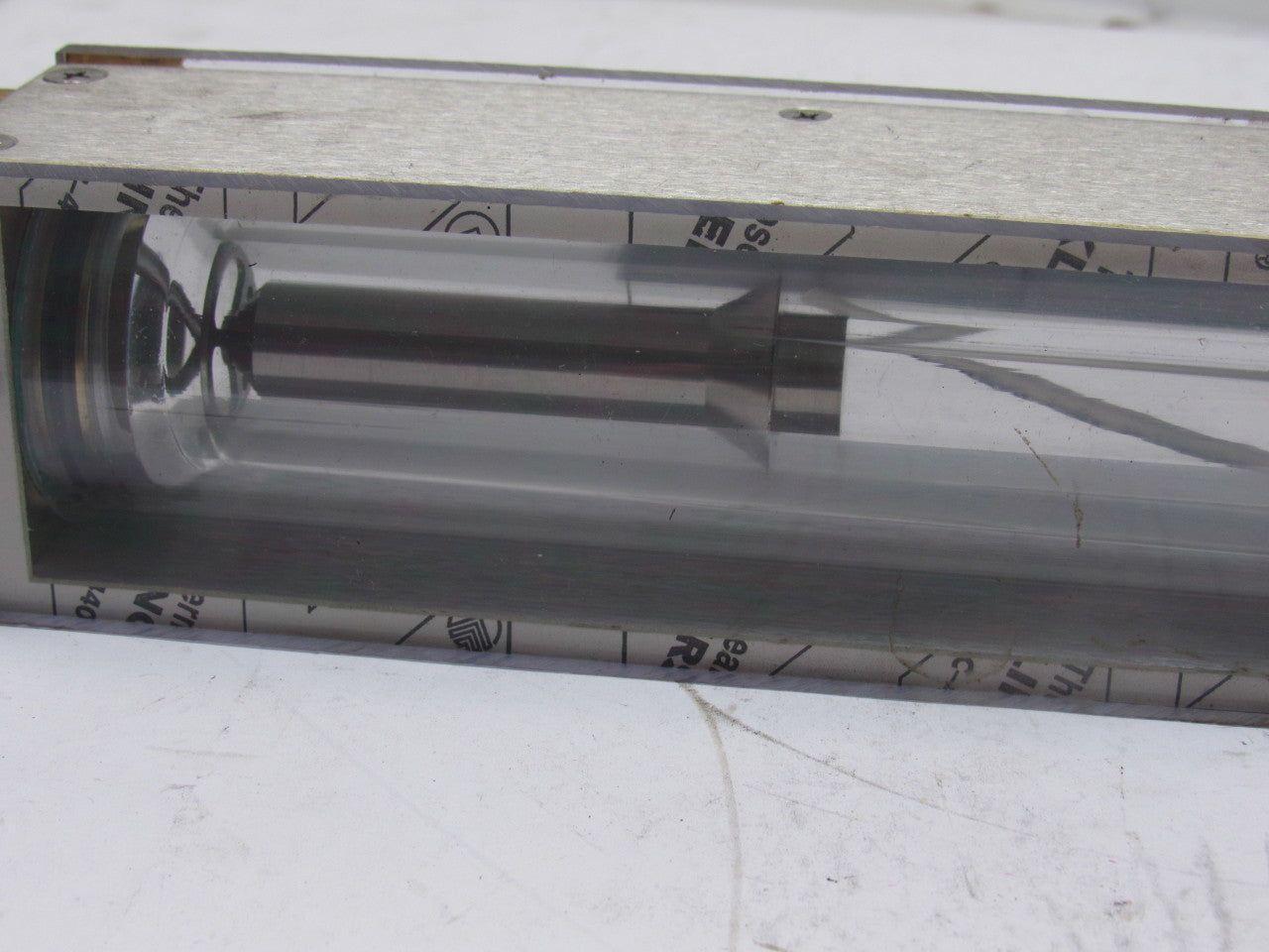 Brooks Instruments 1307FL24CJ1AA Vertical Read Flow Meter GPM 0-10 Water 100 PSI