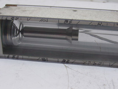 Brooks Instruments 1307FL24CJ1AA Vertical Read Flow Meter GPM 0-10 Water 100 PSI