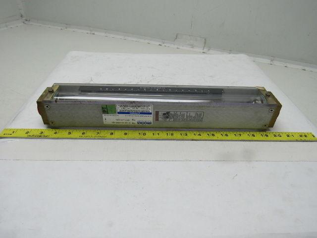 Brooks Instruments 1307FL24CJ1AA Vertical Read Flow Meter GPM 0-10 Water 100 PSI