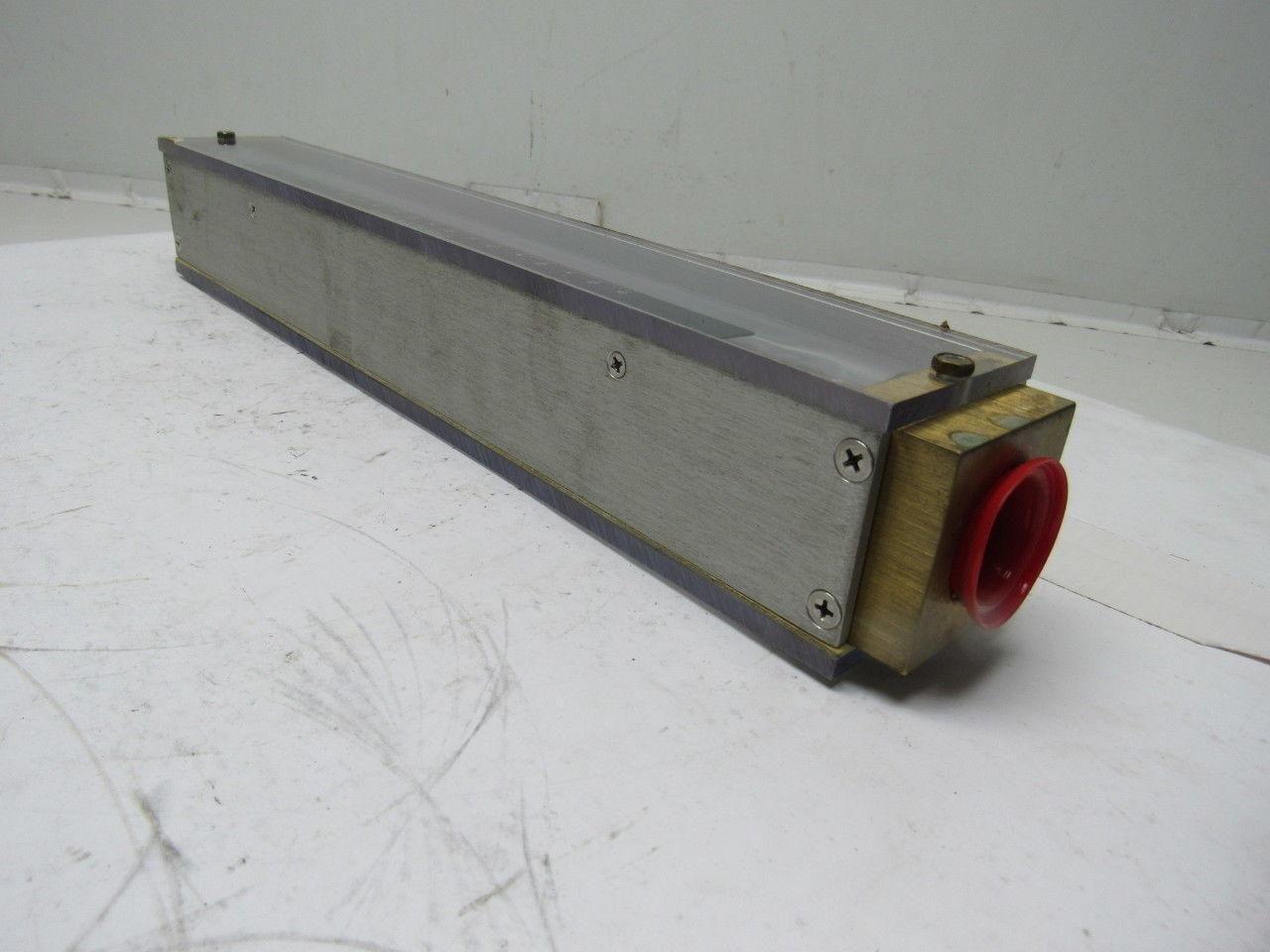 Brooks Instruments 1307FL24CJ1AA Vertical Read Flow Meter GPM 0-10 Water 100 PSI