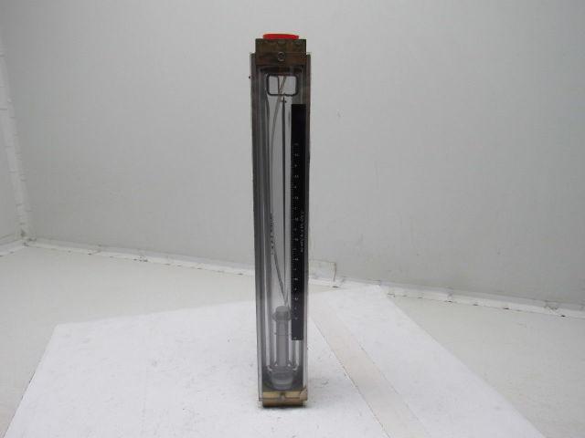 Brooks Instruments 1307FL24CJ1AA Vertical Read Flow Meter GPM 0-10 Water 100 PSI