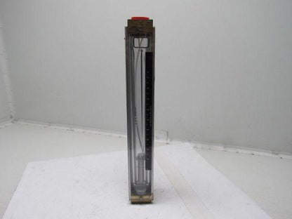 Brooks Instruments 1307FL24CJ1AA Vertical Read Flow Meter GPM 0-10 Water 100 PSI