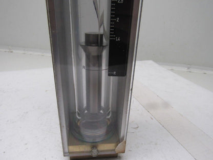 Brooks Instruments 1307FL24CJ1AA Vertical Read Flow Meter GPM 0-10 Water 100 PSI