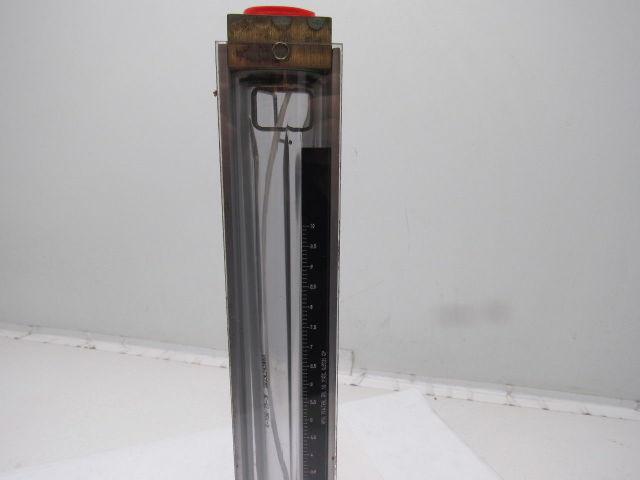 Brooks Instruments 1307FL24CJ1AA Vertical Read Flow Meter GPM 0-10 Water 100 PSI