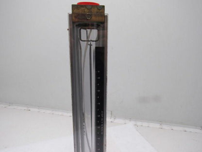 Brooks Instruments 1307FL24CJ1AA Vertical Read Flow Meter GPM 0-10 Water 100 PSI