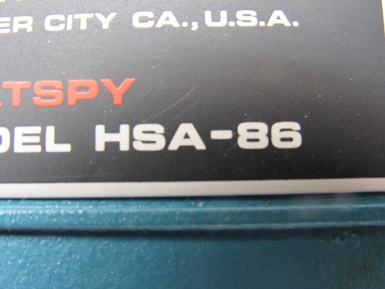 Wahl Heat Spy Model  HSA-86 Analog Read Infrared Thermometer 2000°F
