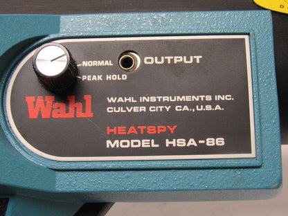 Wahl Heat Spy Model  HSA-86 Analog Read Infrared Thermometer 2000°F