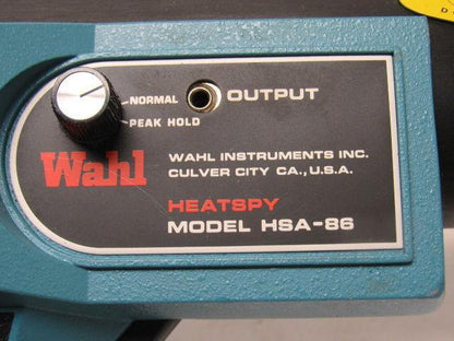 Wahl Heat Spy Model  HSA-86 Analog Read Infrared Thermometer 2000°F