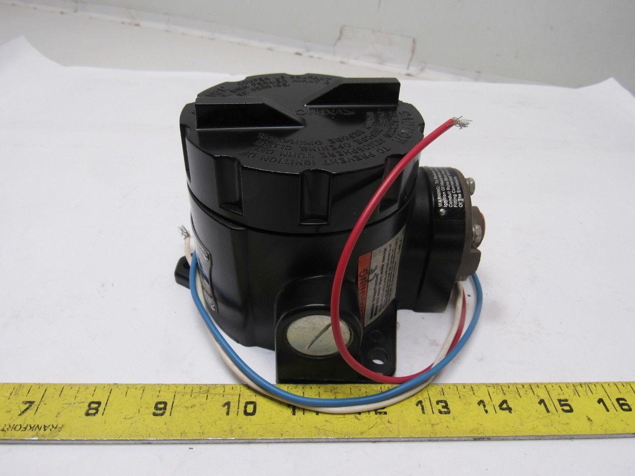 Ashcroft B722B X6B 30-500PSI 5A 125/250V Hazardous Location Pressure Switch