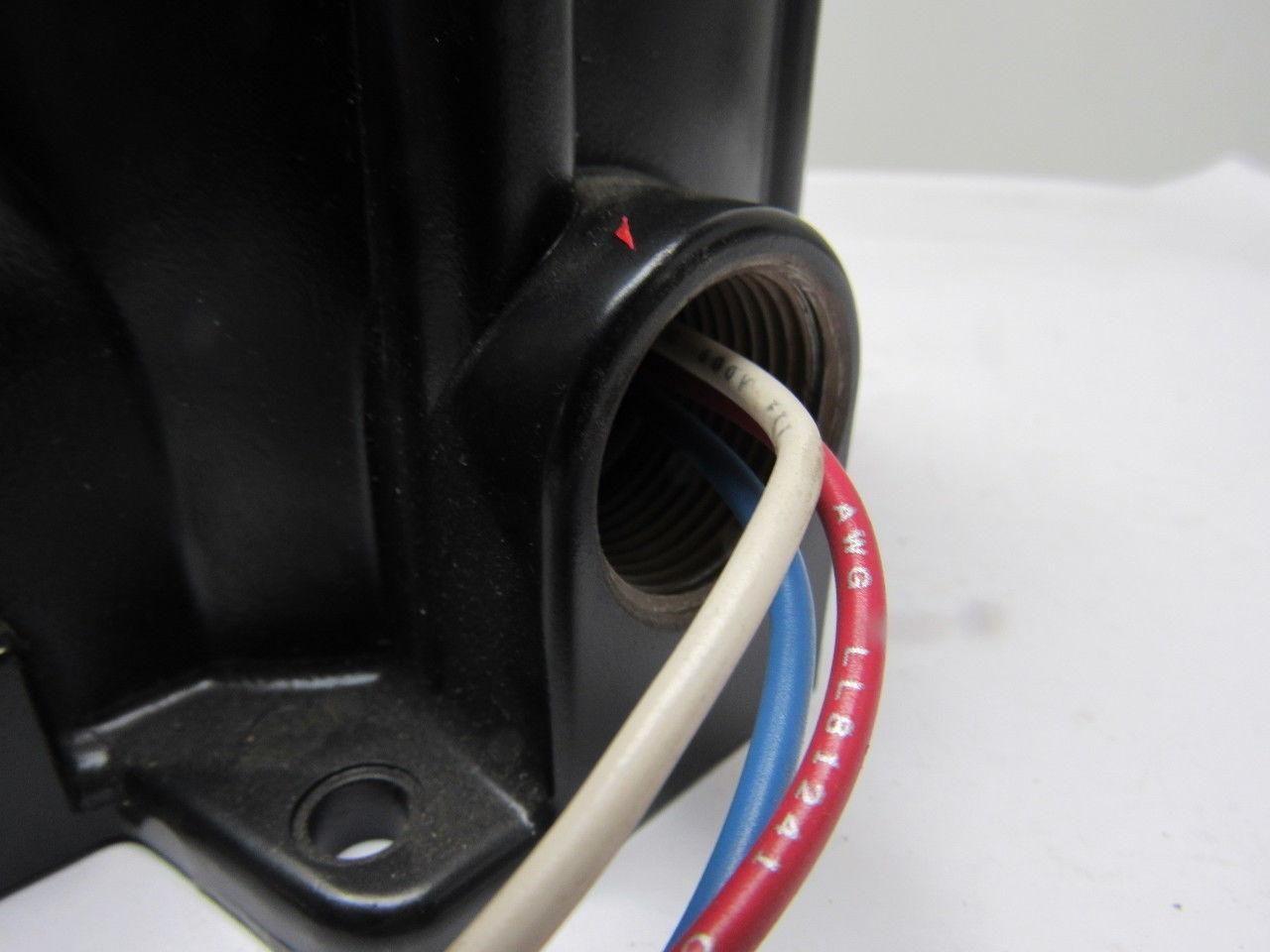 Ashcroft B722B X6B 30-500PSI 5A 125/250V Hazardous Location Pressure Switch