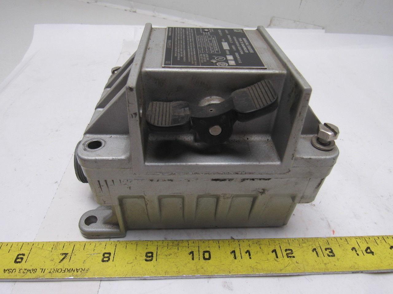 Square D FR2 Series B Manual Starter Type 3R Rainproof Haz Loc 115/277V 1 Hp